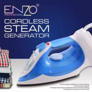 ENZO 
PROFESSIONAL CORDLESS STEAM GENERATOR 22OML/2200W