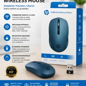 souris hp S1000 PLUS WIRELESS MOUSE