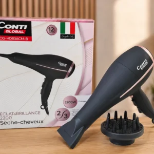 Sèche cheveux Conti global noir 2000w